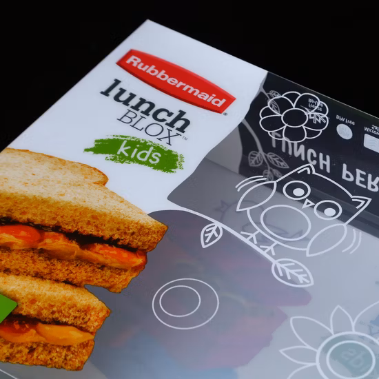 中国サプライヤー食品包装用カスタムクリア印刷PPペットプラスチック包装箱