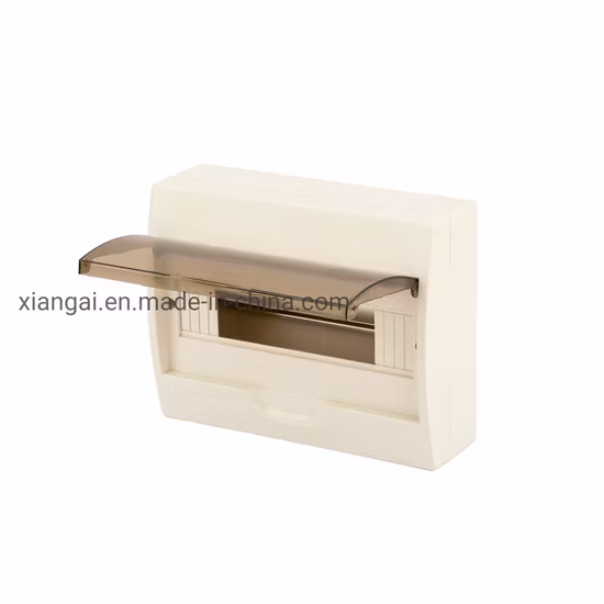 表面実装フラッシュマウント屋外/屋内 Cunsil ボックス 12 ウェイ MCB PVC ボックス ABS 配電盤ボード配電ボックス工場